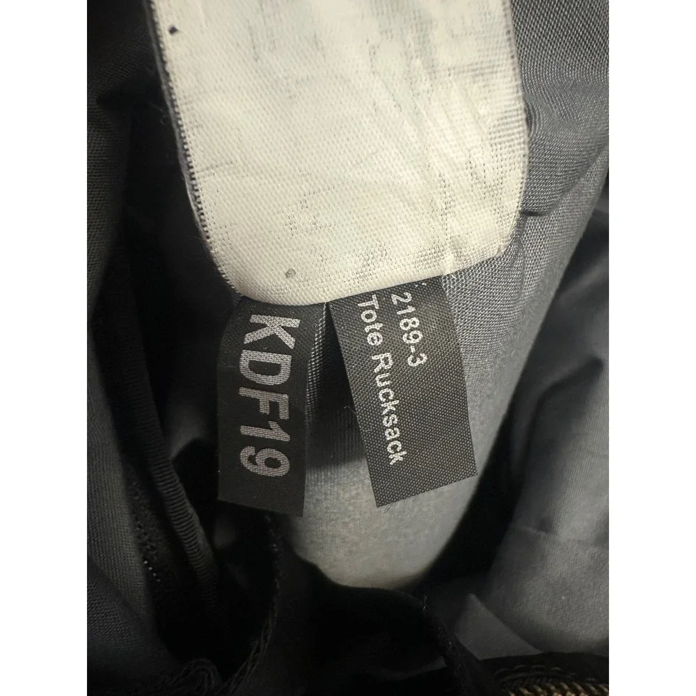 Timbuk2 Convertible Backpack‎ Tote Rucksack in Jet Black Lug